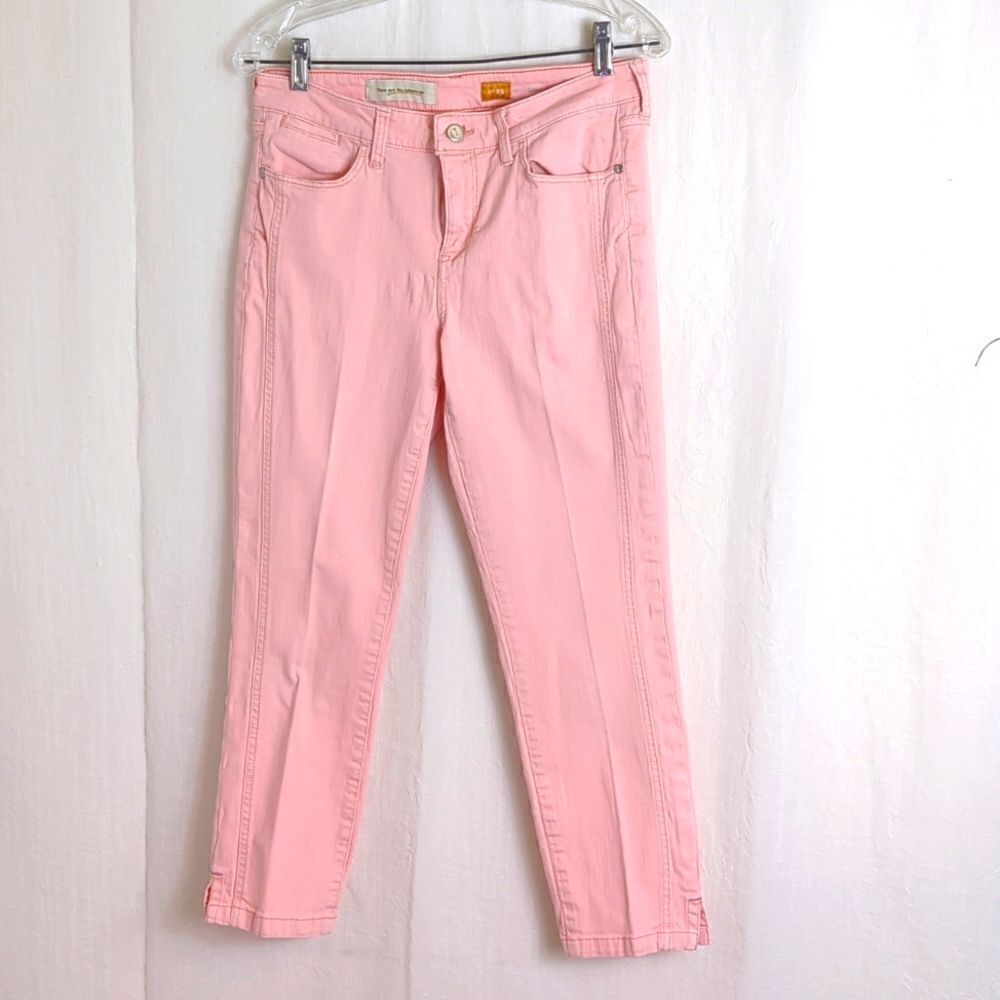 Pilcro and the Letterpress Jeans Size 29 Anthropologie Coral